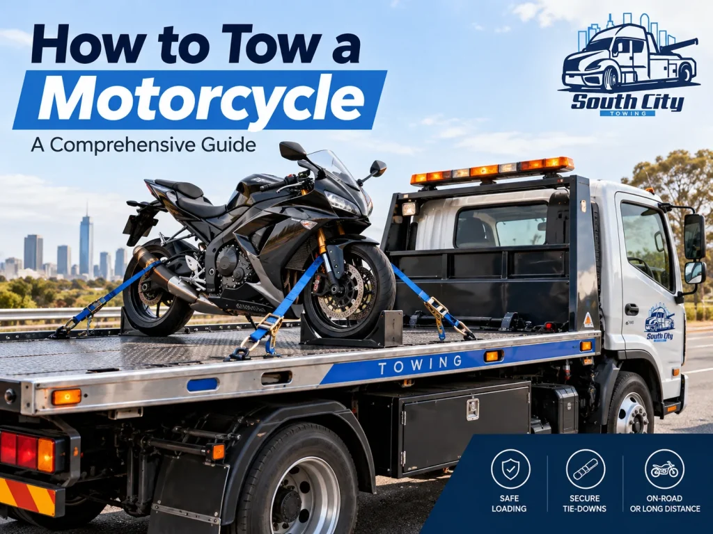 How to Tow a Motorcycle A Comprehensive Guide