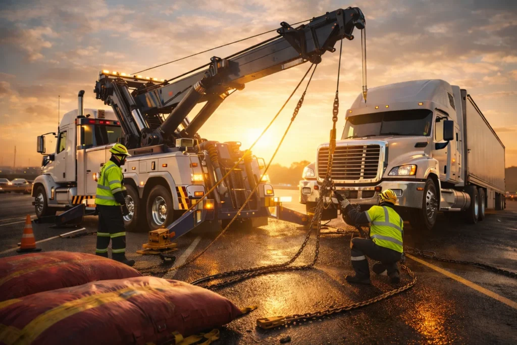 Heavy Duty Truck Towing